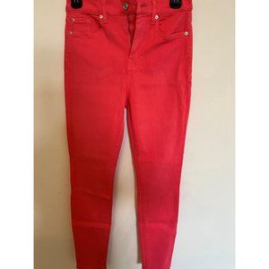 NEW 7 For All Mankind Womens/Juniors Size 26 Super Skinny Jeans NWT